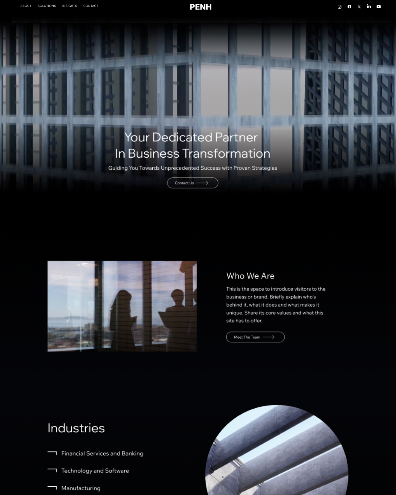 Business Consulting Agency