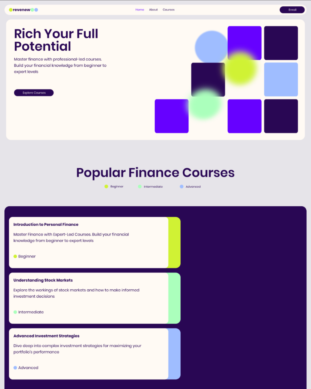 Financial Courses